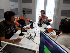 grabacion podcast del paciente 22